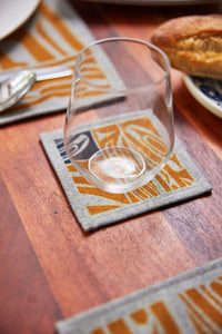 Coaster Set of 4 - Dynamic Raven