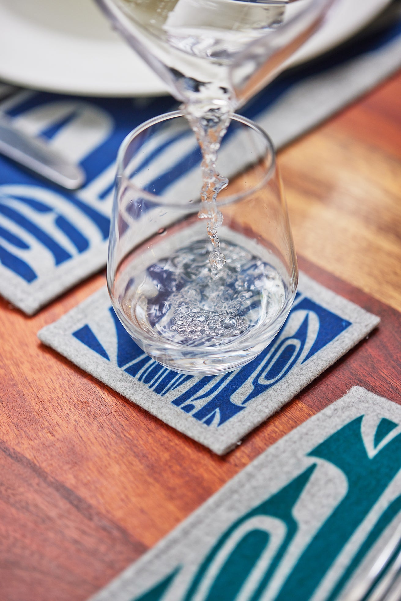 Coaster Set of 4 - Dynamic Raven
