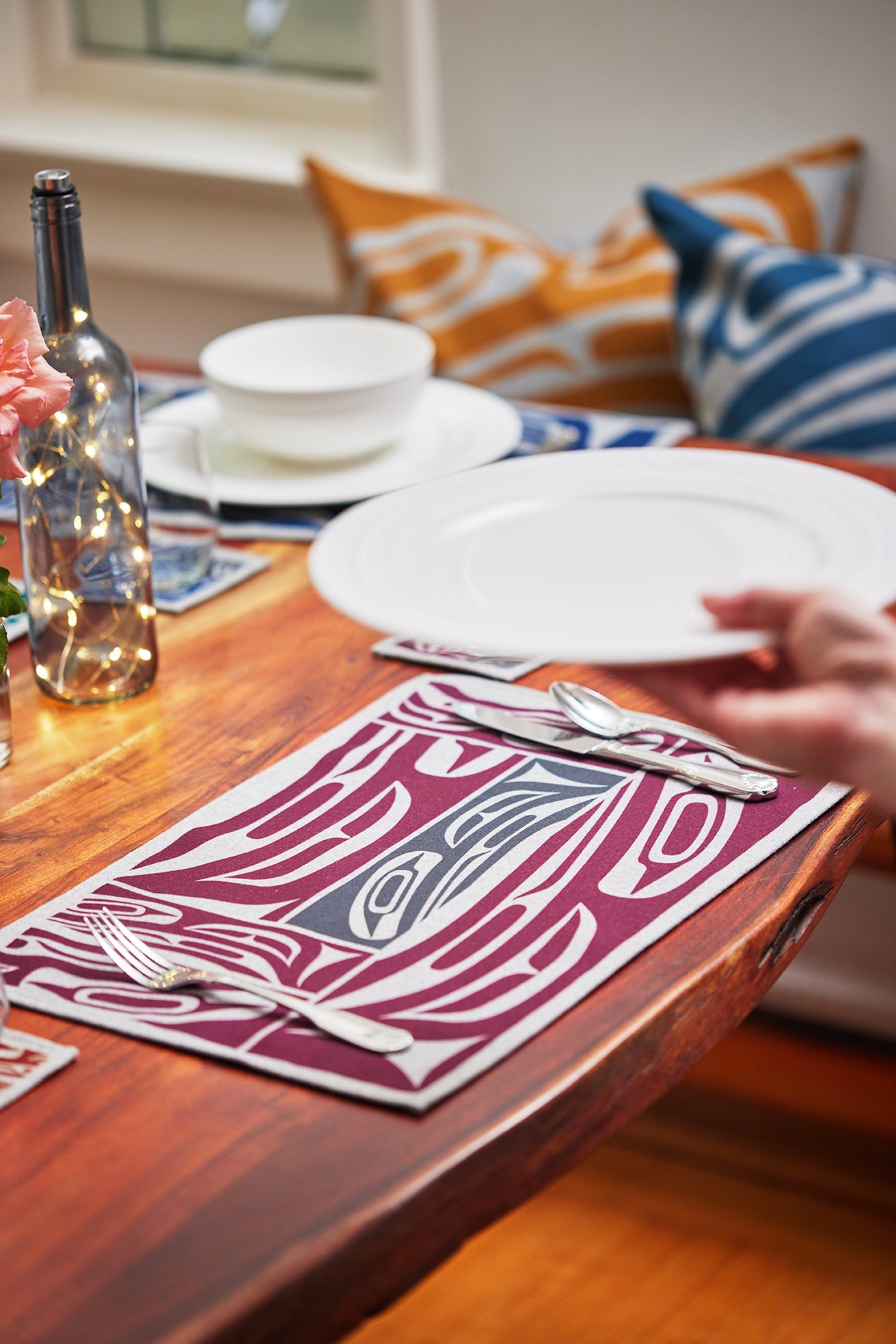 Placemat Set of 4 - Dynamic Raven