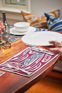 Placemat Set of 4 - Dynamic Raven