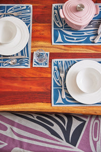 Coaster Set of 4 - Dynamic Raven