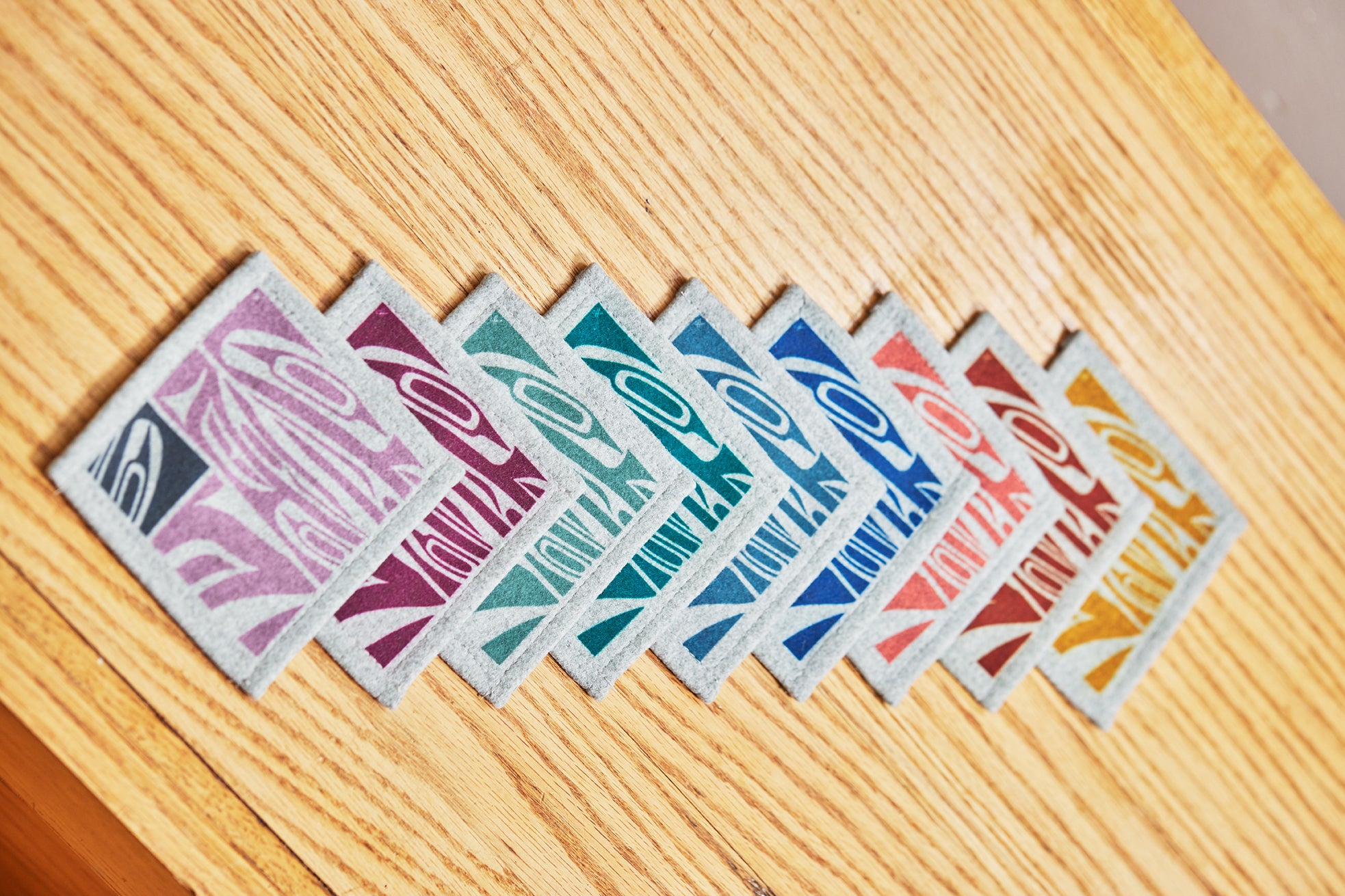 Coaster Set of 4 - Dynamic Raven
