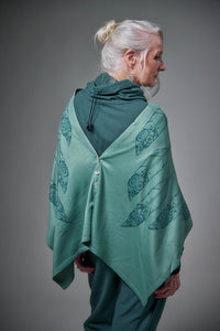 Chloe Angus Design Spirit Wrap with Great Bear Rainforest print by KC Hall