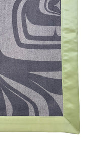 Chloe Angus Design Baby Blanket with Modern print by Clarence Mills