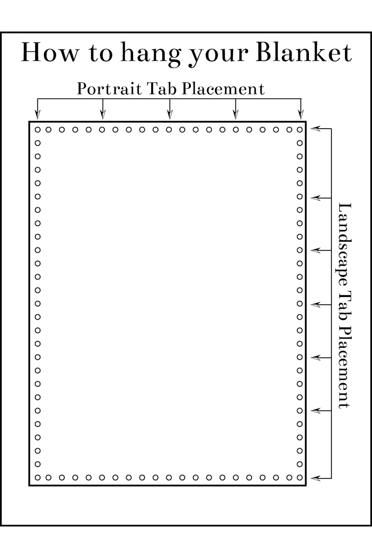 Blanket Tabs